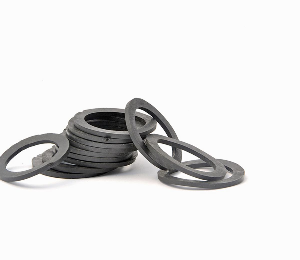Rubber parts resulting from Algor's mixing and vulcanising process